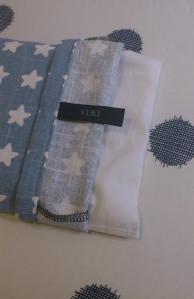 Inside of the rice pillow.