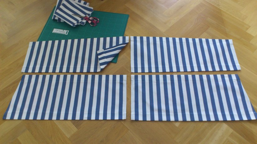 The finished curtains!