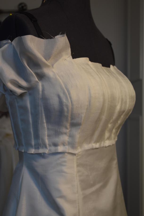 Draping on the front