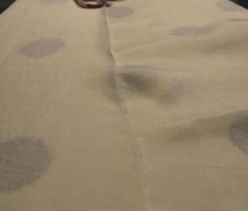 Step 3. Press seam allowance towards one side.