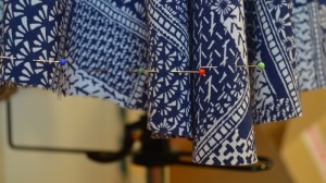 After leaving it a couple of days, the hemline was all but straight...